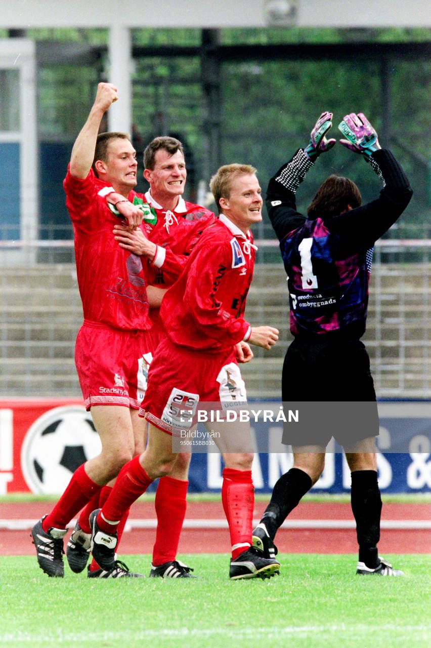 Mathias Håkansson, Mjällby jublar