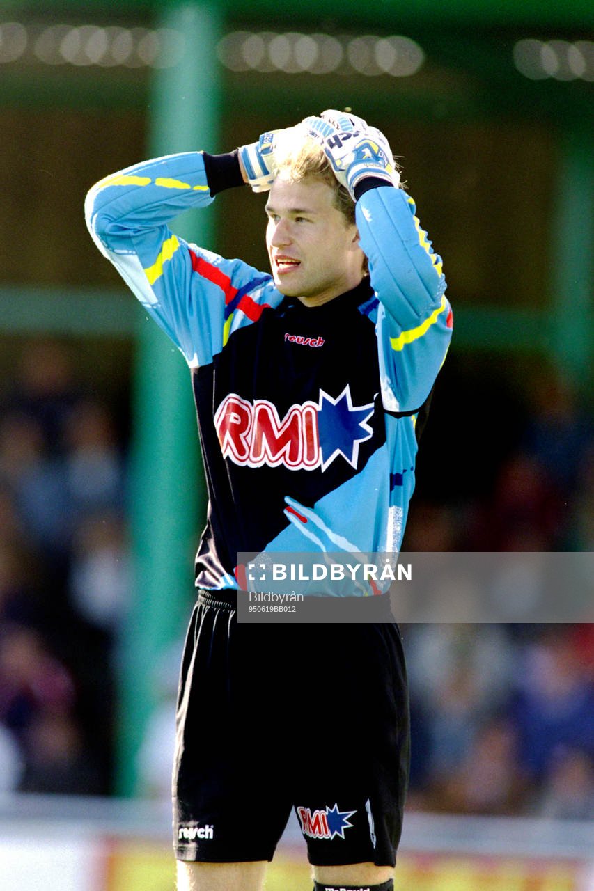 Håkan Svensson, målvakt i Halmstad