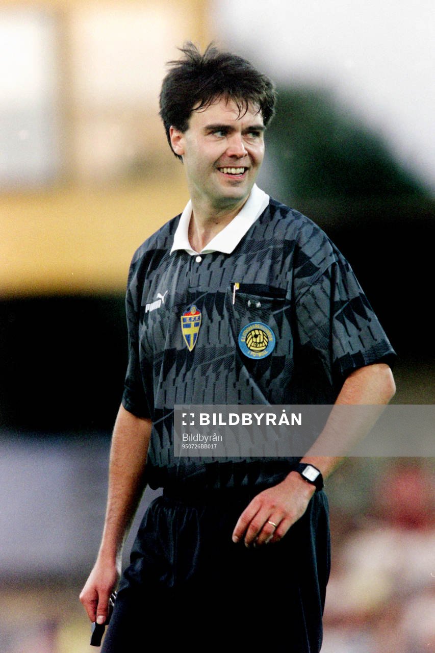 Martin Ingvarsson, domare i matchen