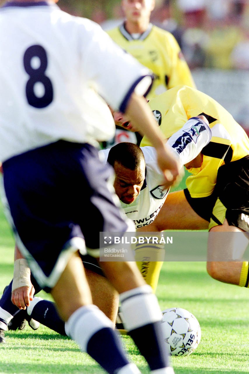 Fotboll, IFK Hässleholm - Tottenham, 3-1