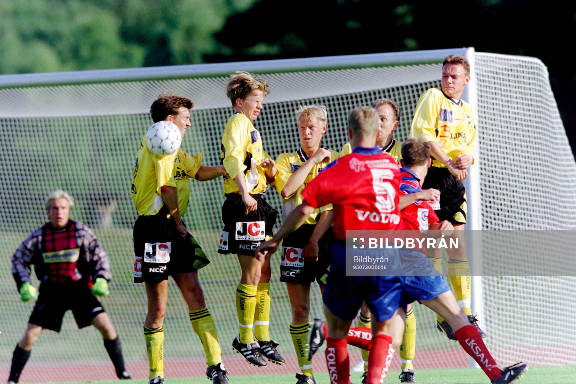 Fotboll, Div 1 Södra, IFK Hässleholm - Gunnilse, 1-4