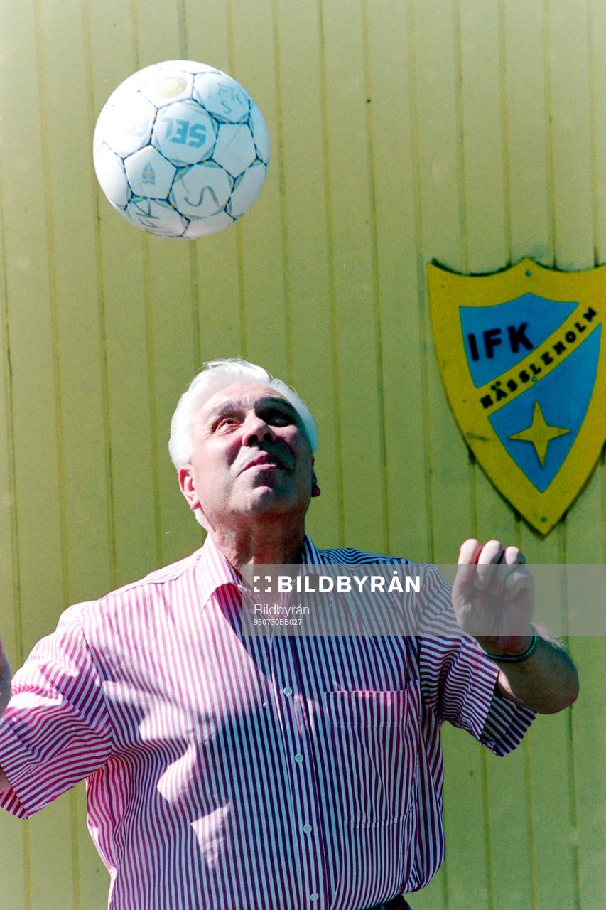 Lennart Persson, ordförande i IFK Hässleholm
