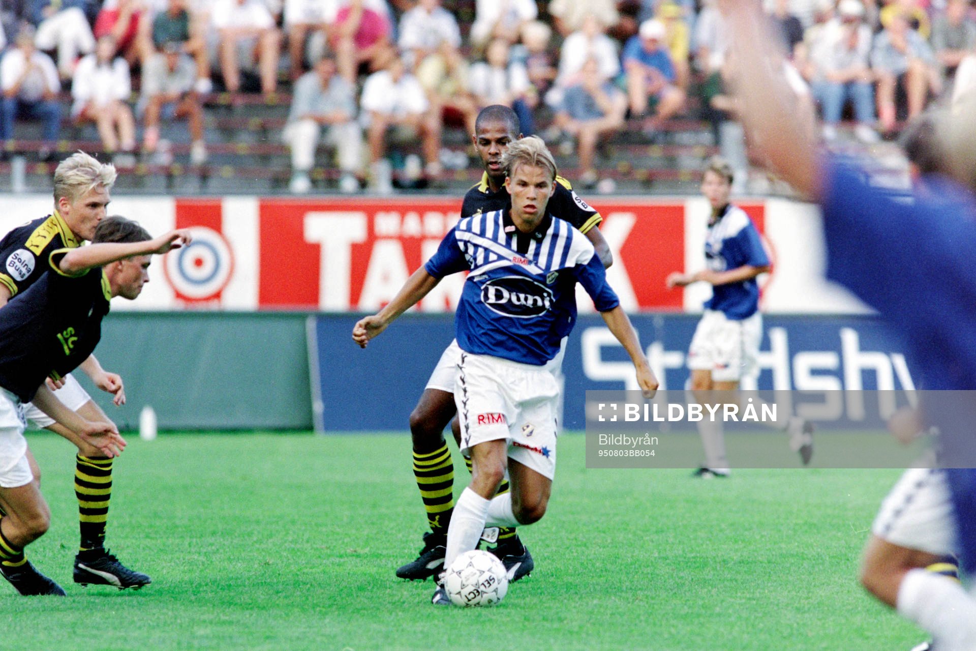 Niclas Alexandersson, Halmstad med bollen