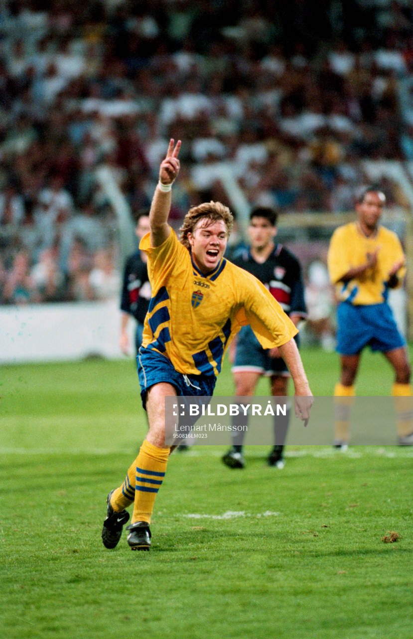 Tomas Brolin jublar