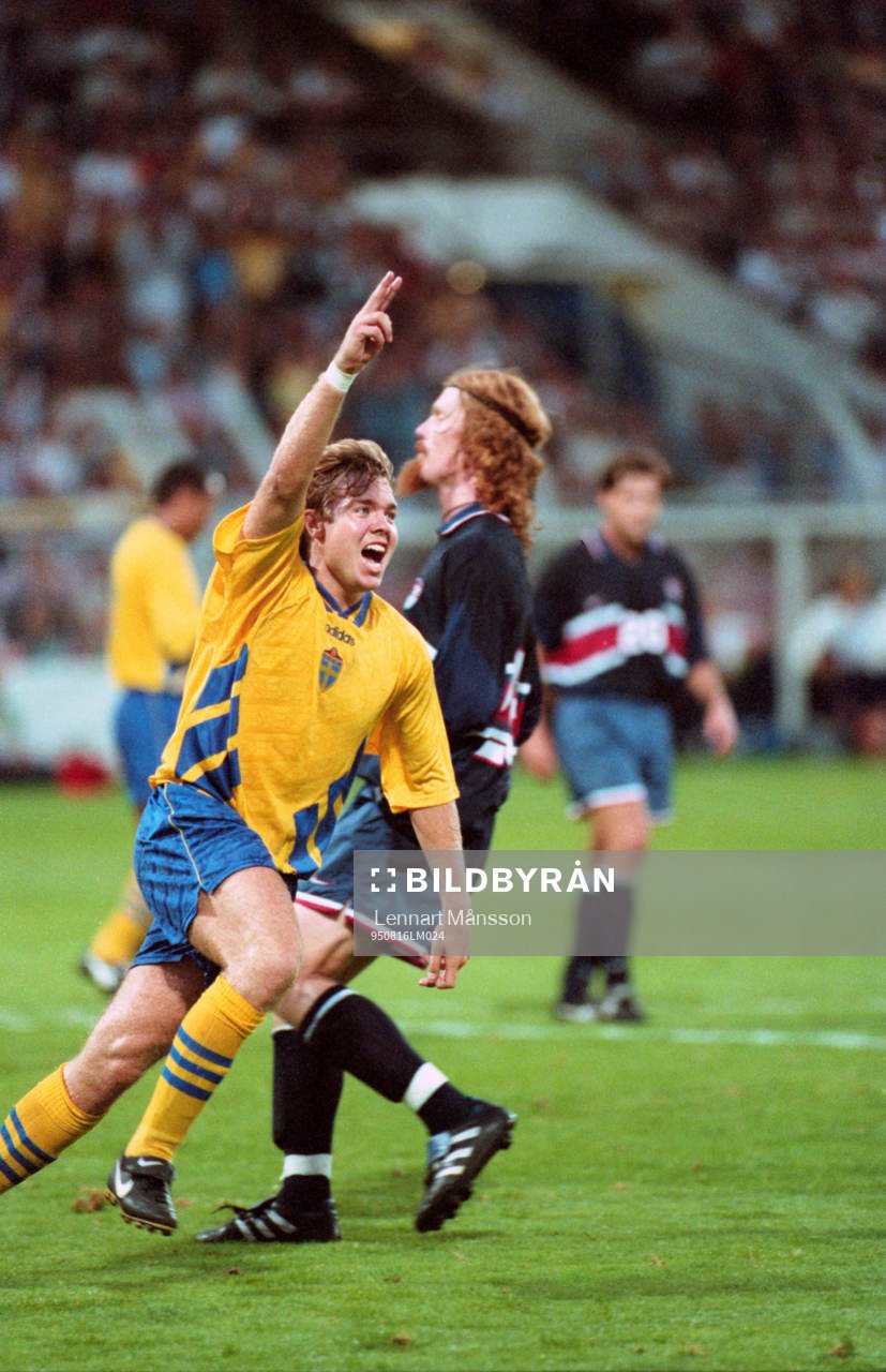 Tomas Brolin jublar