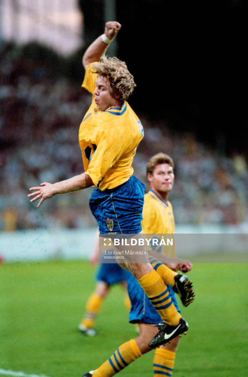 Tomas Brolin jublar