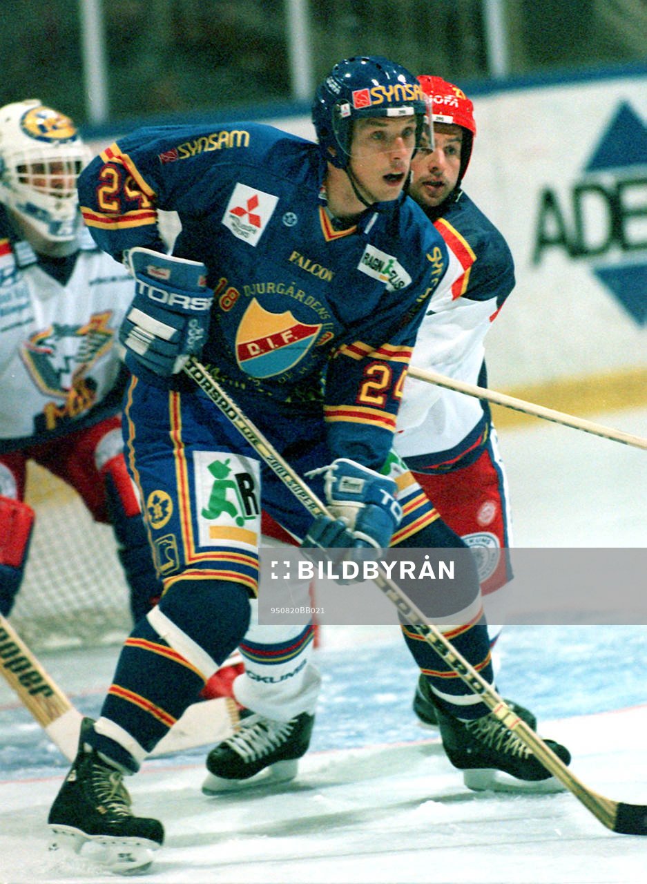 Patric Kjellberg, Djurgården bevakas av Ilya Byakin,