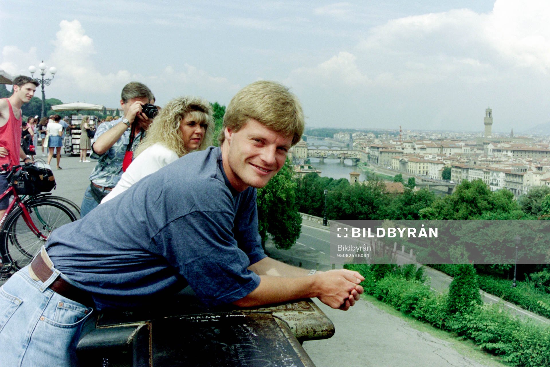 Fotboll, Serie A, Florentina: Stefan Schwarz i Florens.