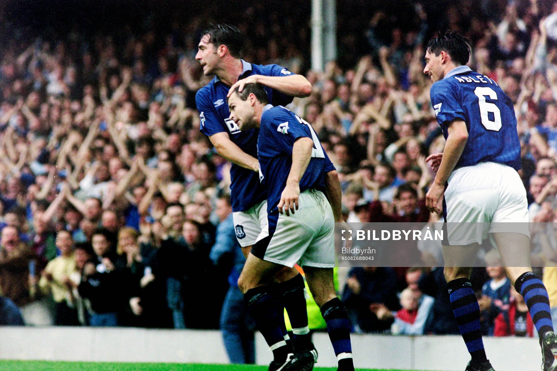 Anders Limpar, Everton jublar