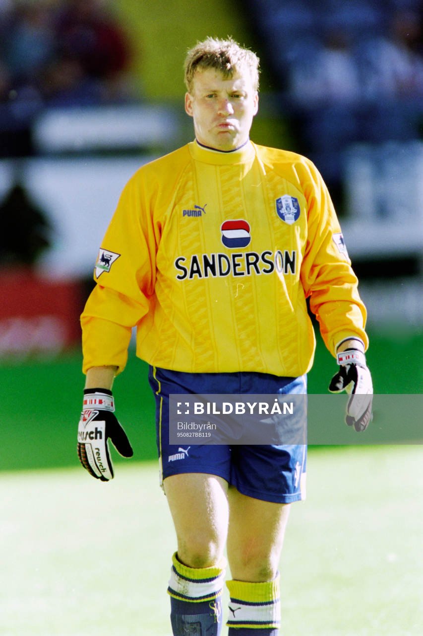Fotboll, engelsk, Sheffield Wednesday - Newcastle, 0-2: Kevin Pressman, målvakt, Sheffield Wednesday.