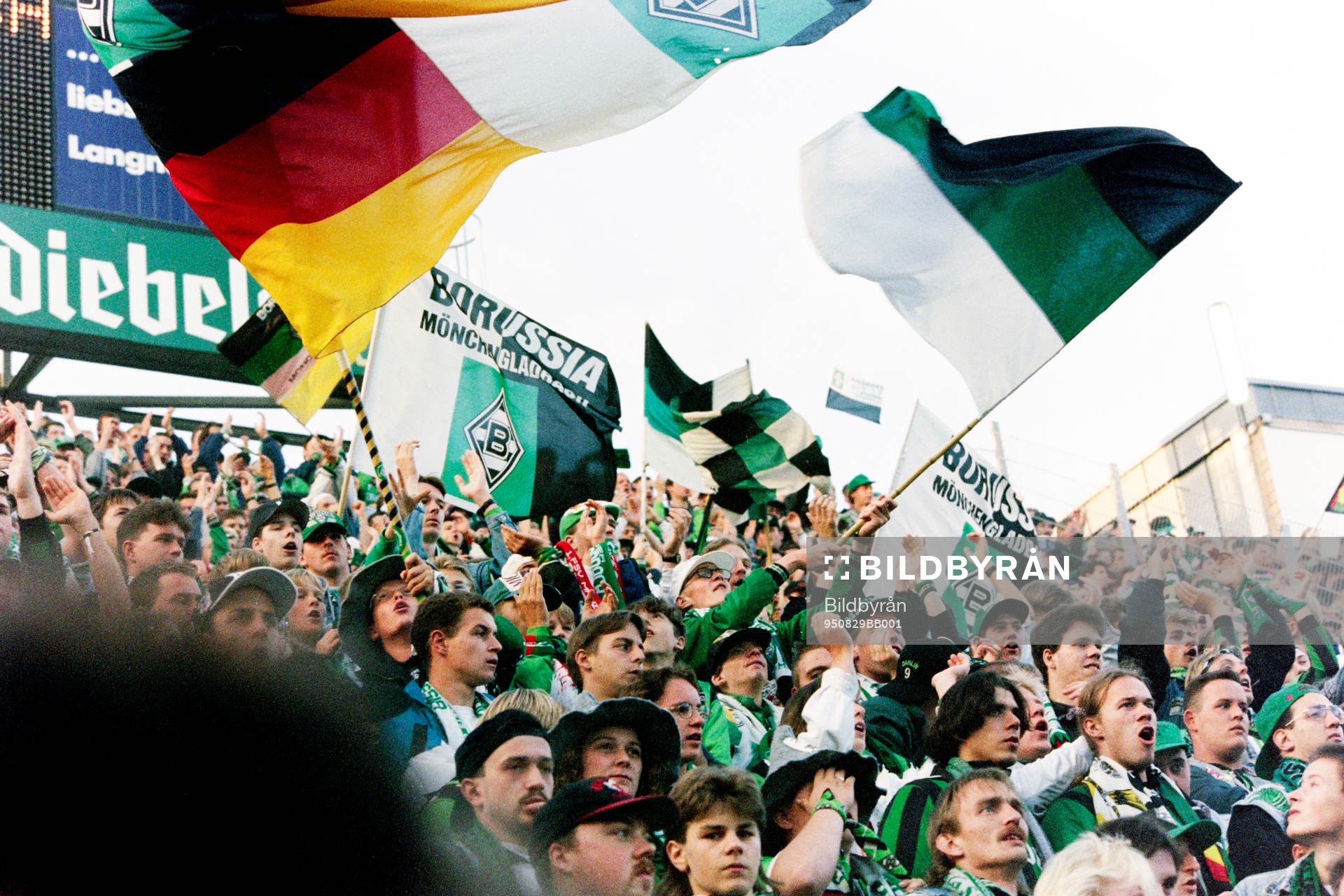Fotboll, Bundesliga, Borussia Mönchengladbach - Bayer