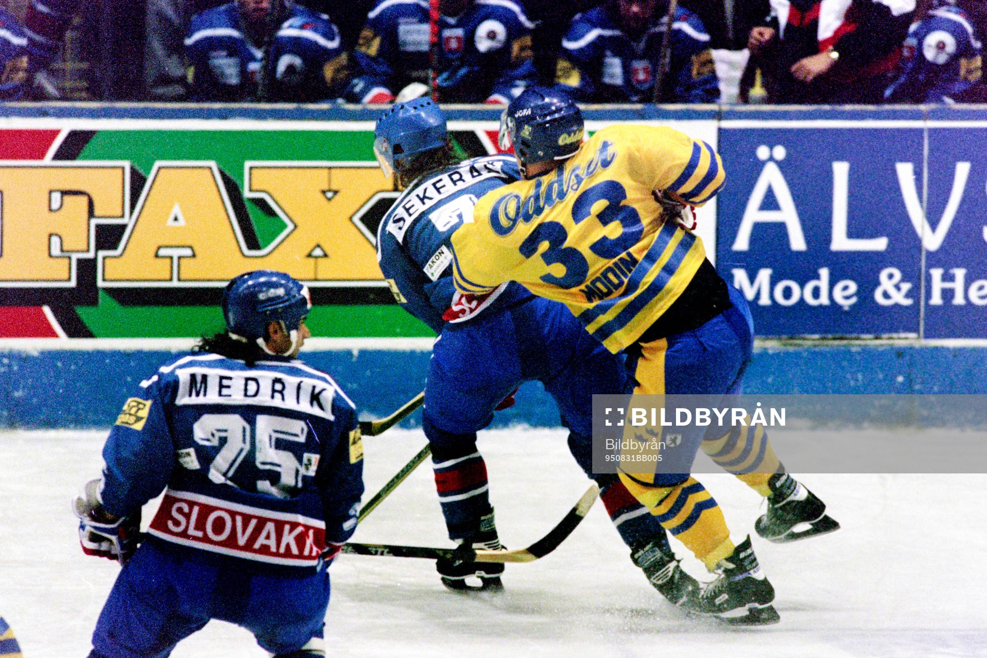 Fredrik Modin, Sverige