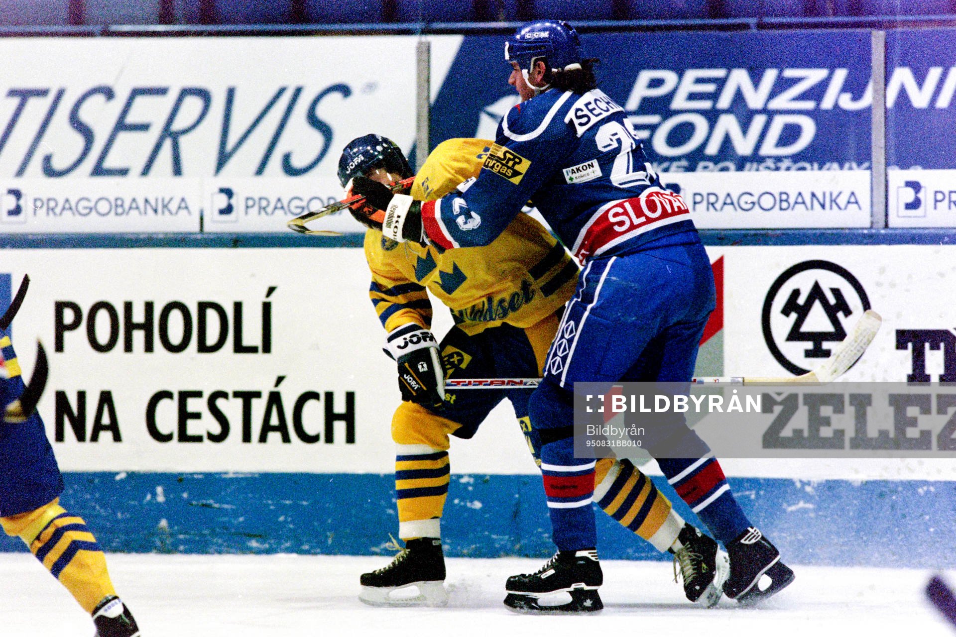 Ishockey, Pragobanka Cup, Sverige - Slovakien, 3-5