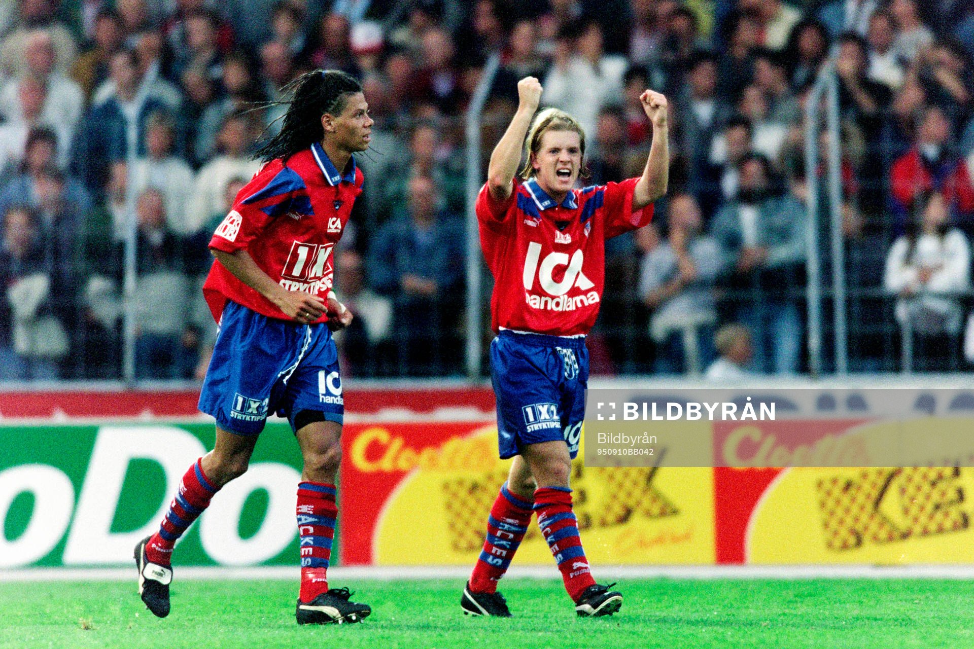 Martin Pringle och Jesper Ljung, Helsingborg som jublar