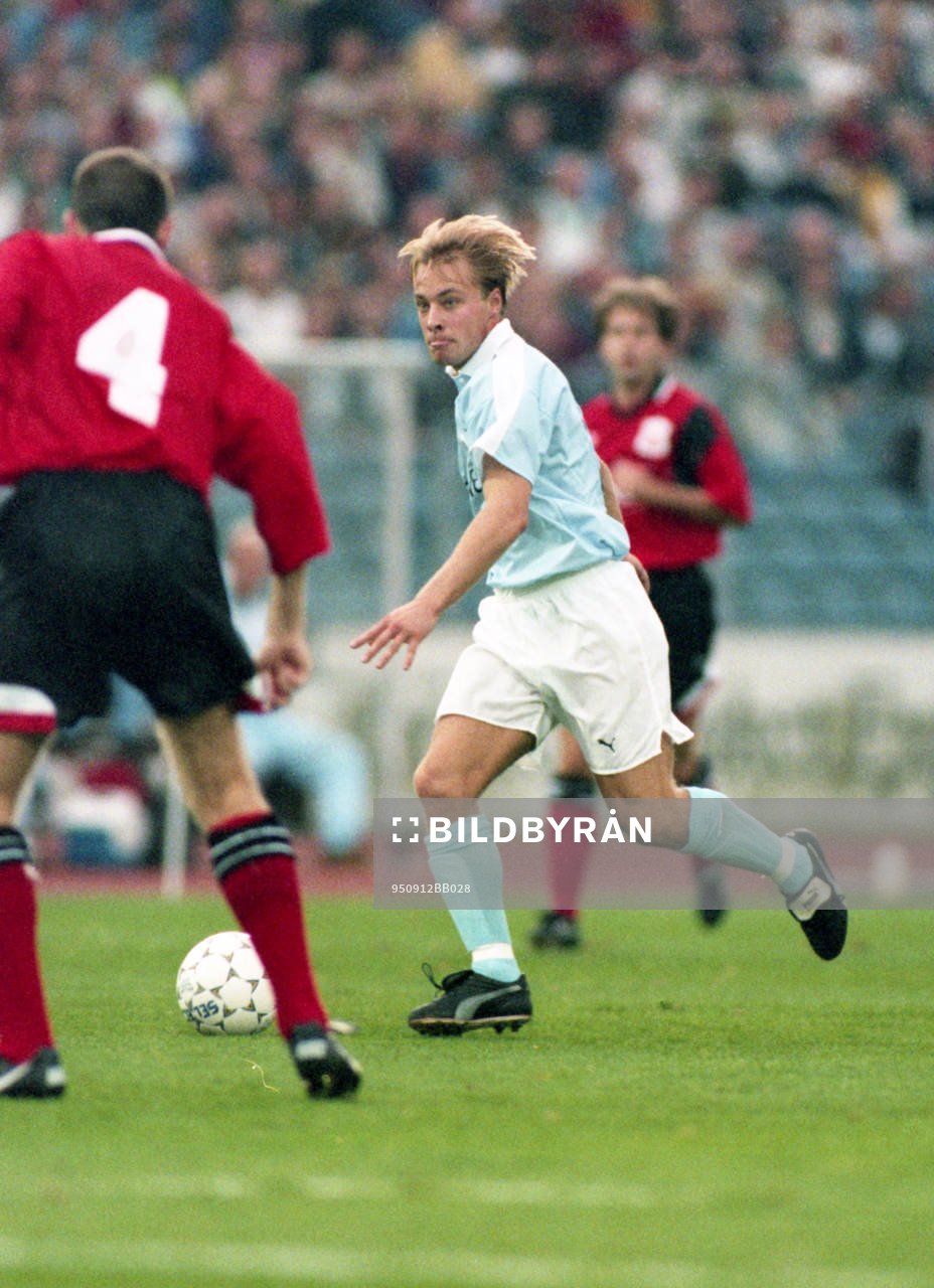 Anders Andersson, Malmö, med bollen