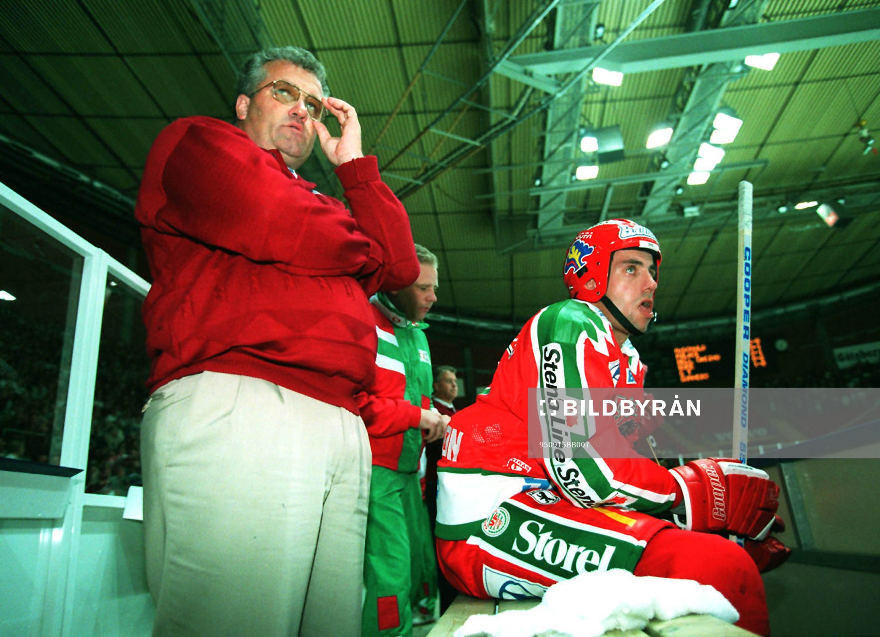 1995 Lars Falk, tränare Frölunda