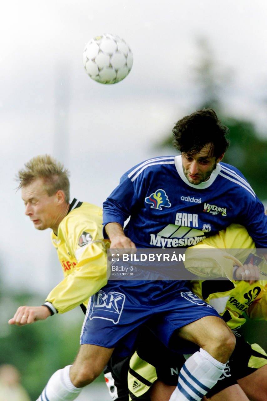 Peter Olsson, Hässleholm i en nickduell med myresjös