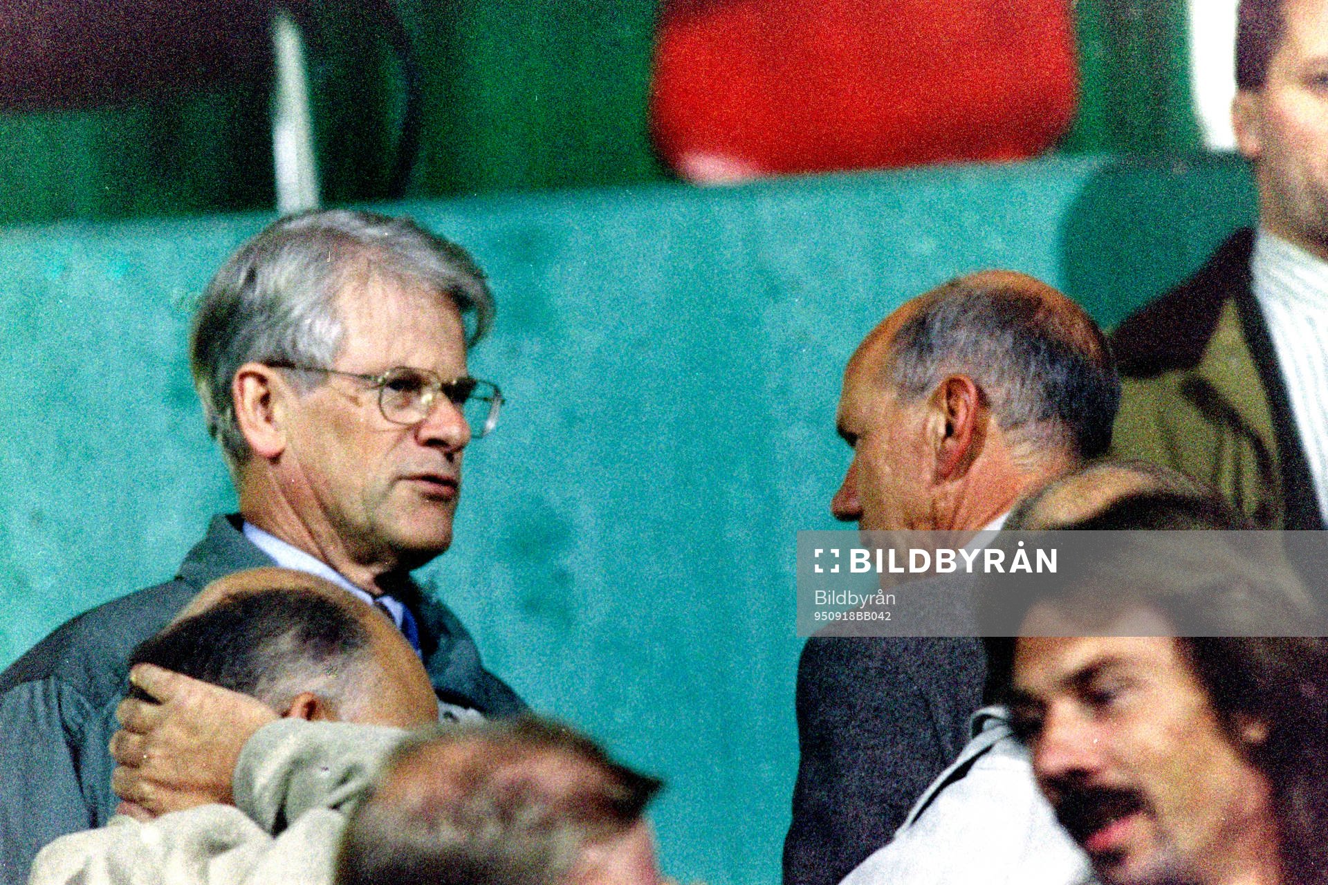 Statsminister Ingvar Carlsson och Tommy Svensson,