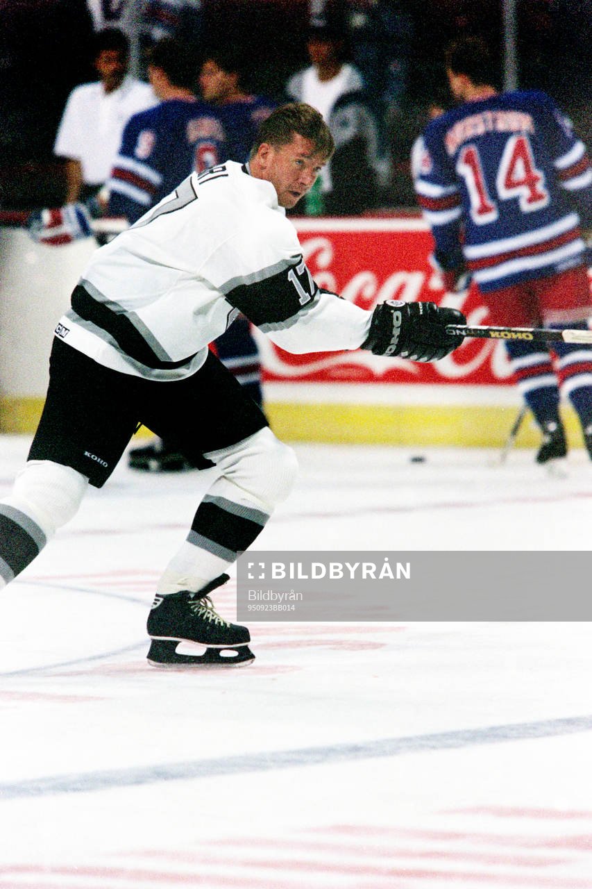 Ishockey, Träningsmatch, Los Angeles Kings - New York
