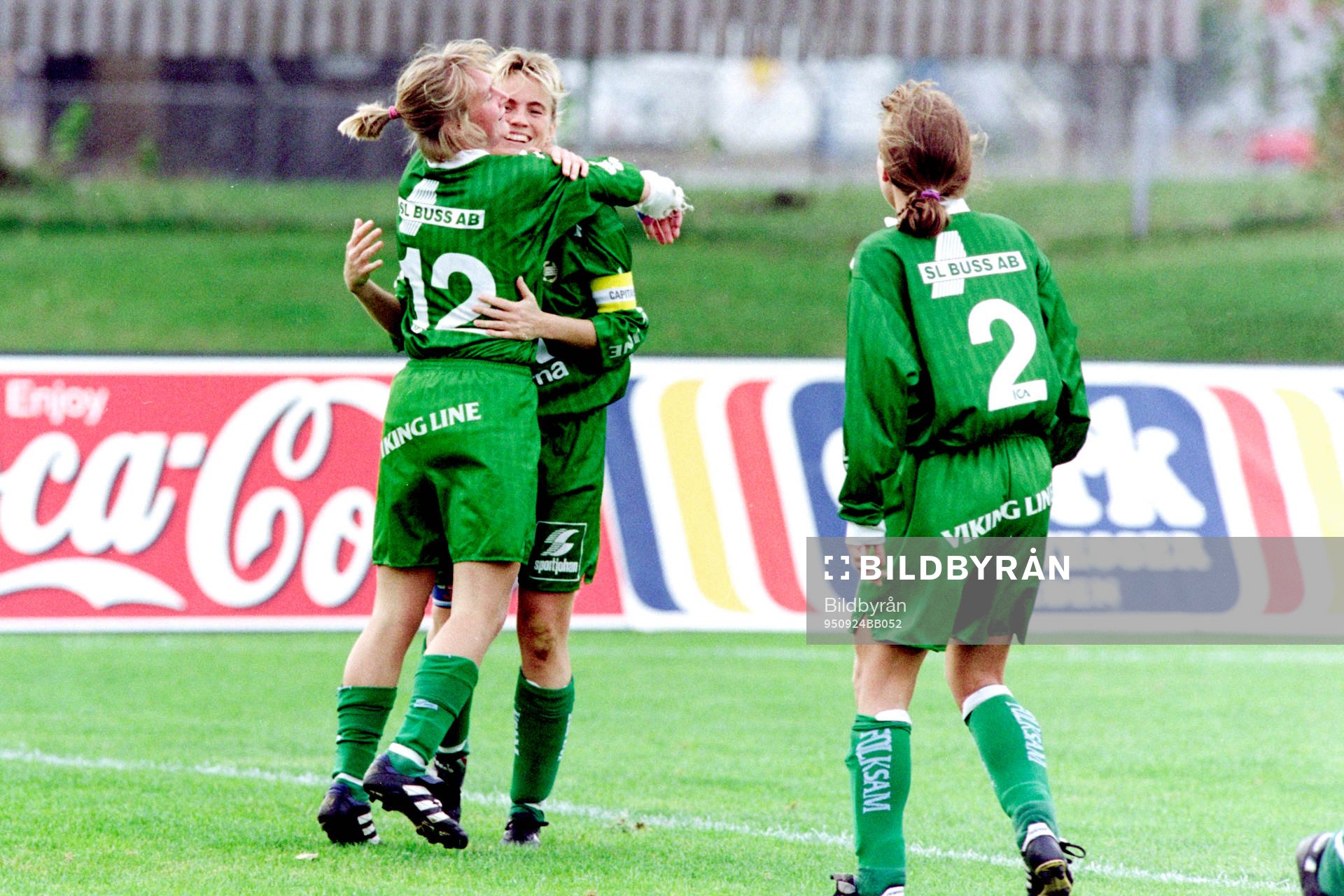 Hammarbys Lilie Persson kramas om