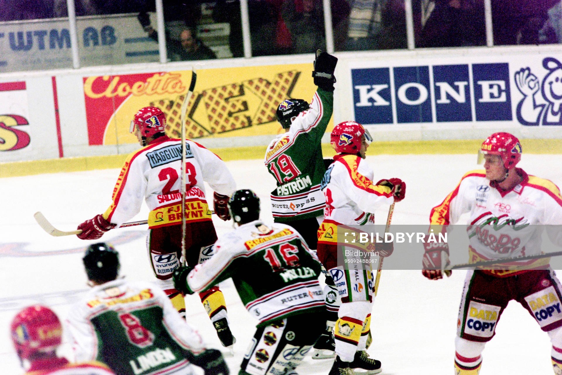 Jens Hemström, Rögle jublar