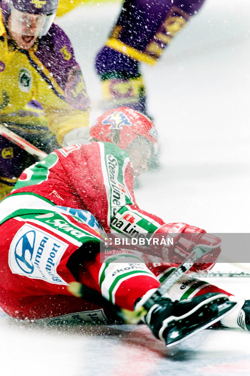 Ishockey, Elitserien, Västra Frölunda - Färjestad, 2-2