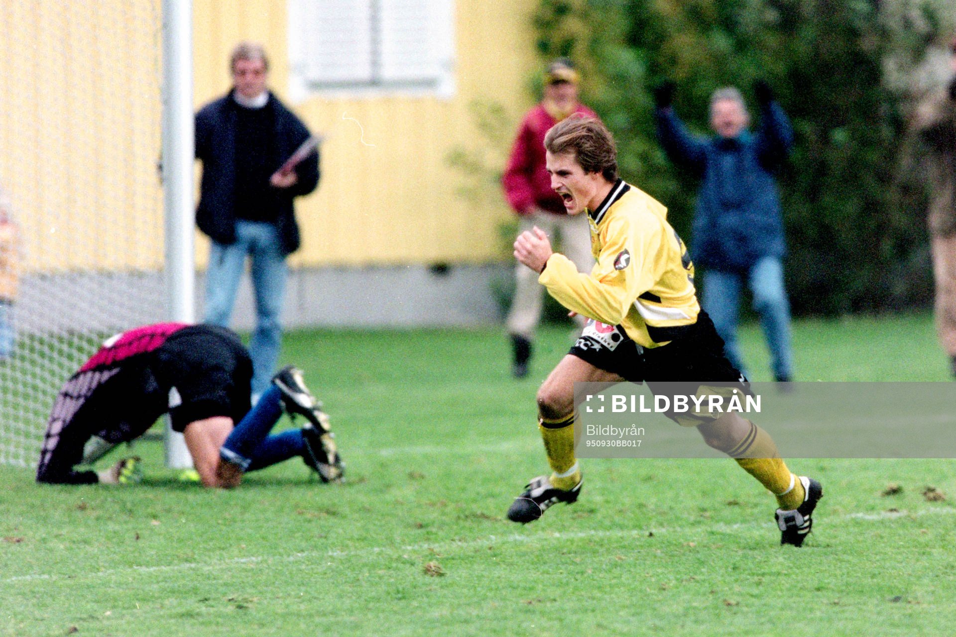 Magnus Arvidsson jublar