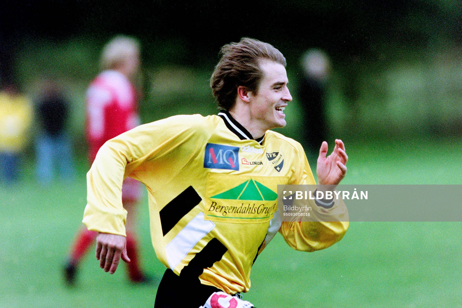 Magnus Arvidsson jublar