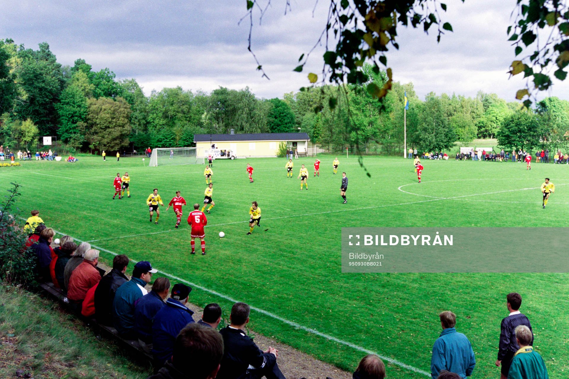 Matchen spelades på Vankiva Idrottsplats
