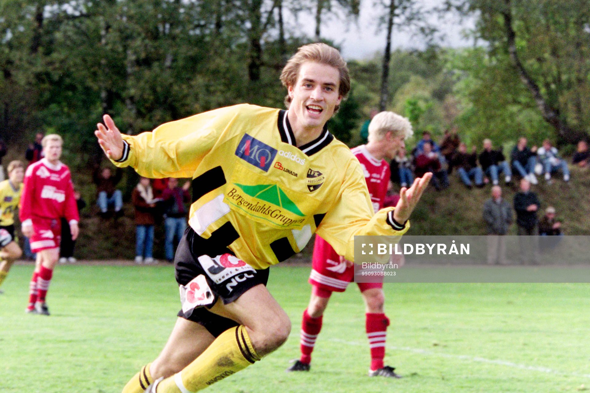 Magnus Arvidsson jublar