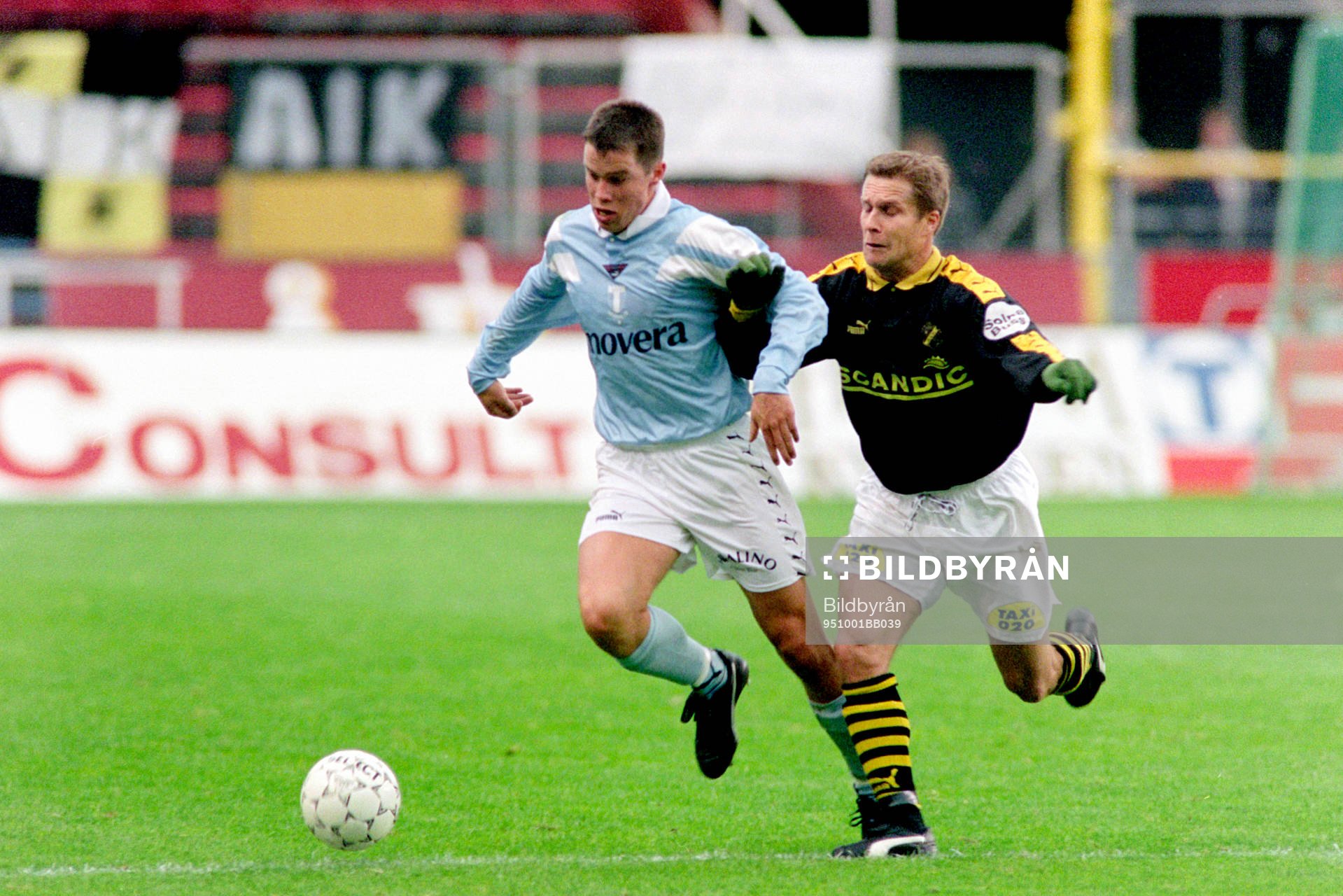 Daniel Andersson, Malmö med Ola Andersson, AIK i ryggen