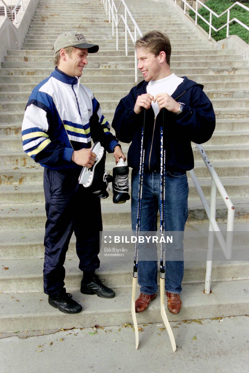 Anders Myrvold och Peter Forsberg