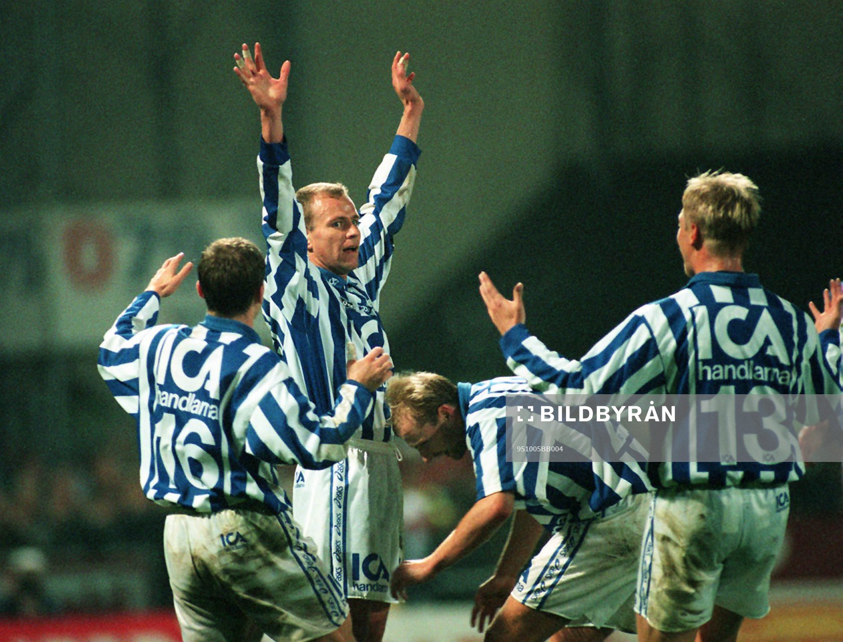  Jesper Blomqvist, Mikael Martinsson, Håkan Mild och Mikael Nilsson