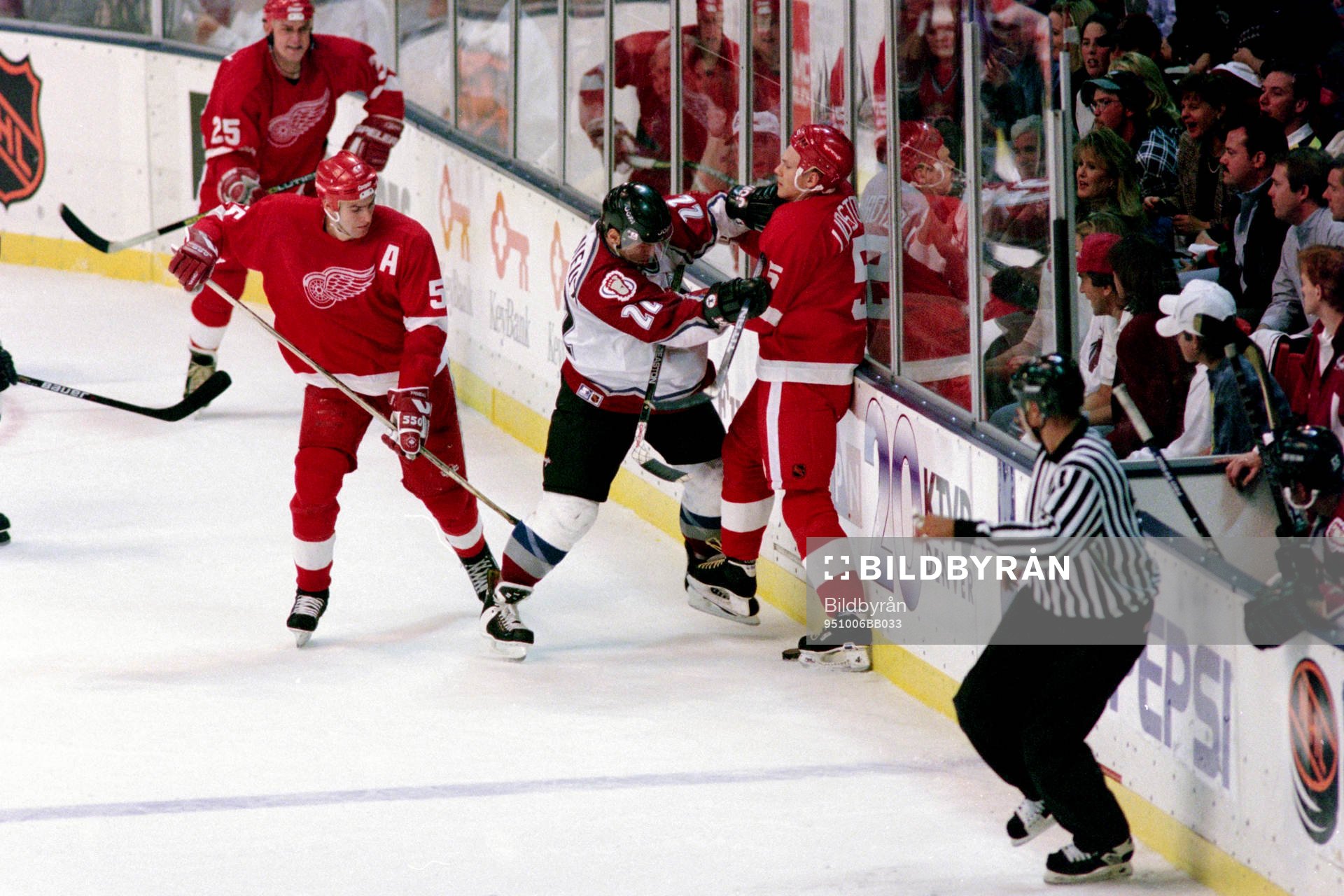 Claude Lemieux, Colorado Avalanche trycker till Nicklas