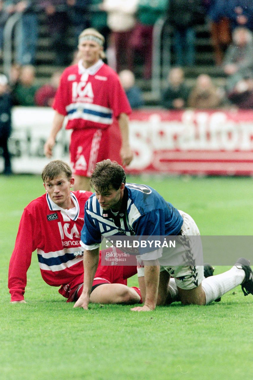 Jesper Blomqvist, Göteborg och Niklas Gudmundsson, Halmstad