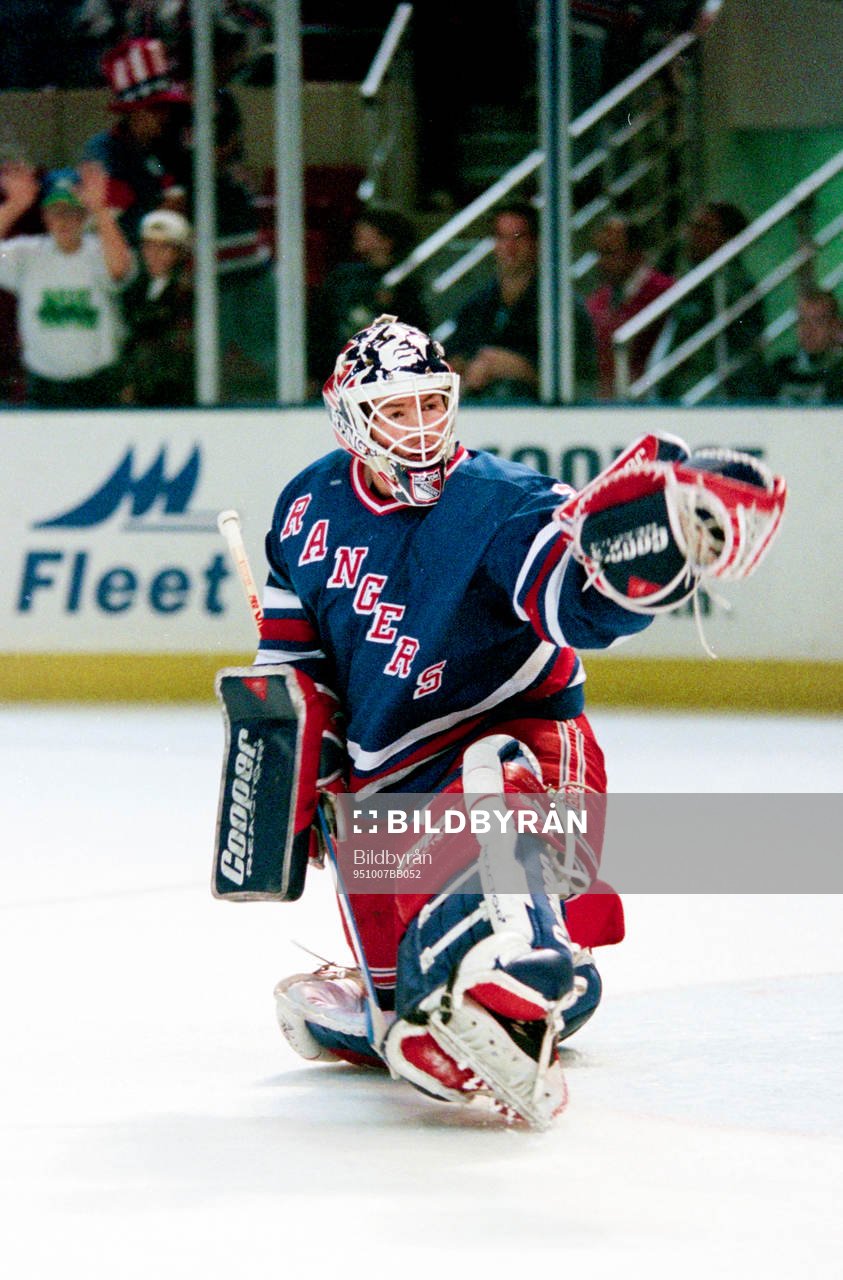 Mike Richter, målvakt, New York Rangers