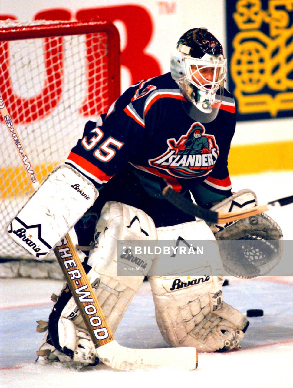 Okt 1995 Tommy Salo, New York Islanders