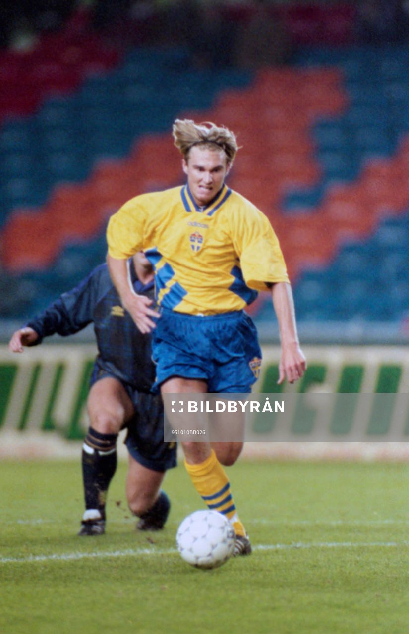 Andreas Andersson, Sverige med bollen