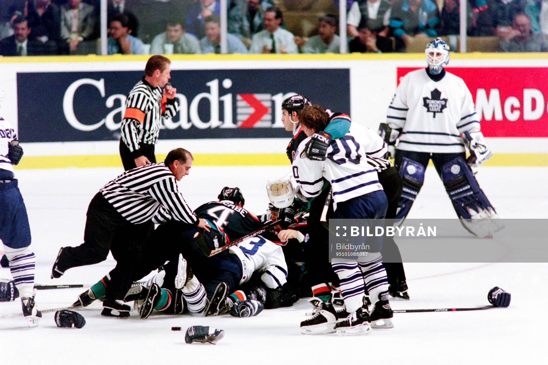 Ishockey, NHL, Toronto Maple Leafs - New York Islanders,