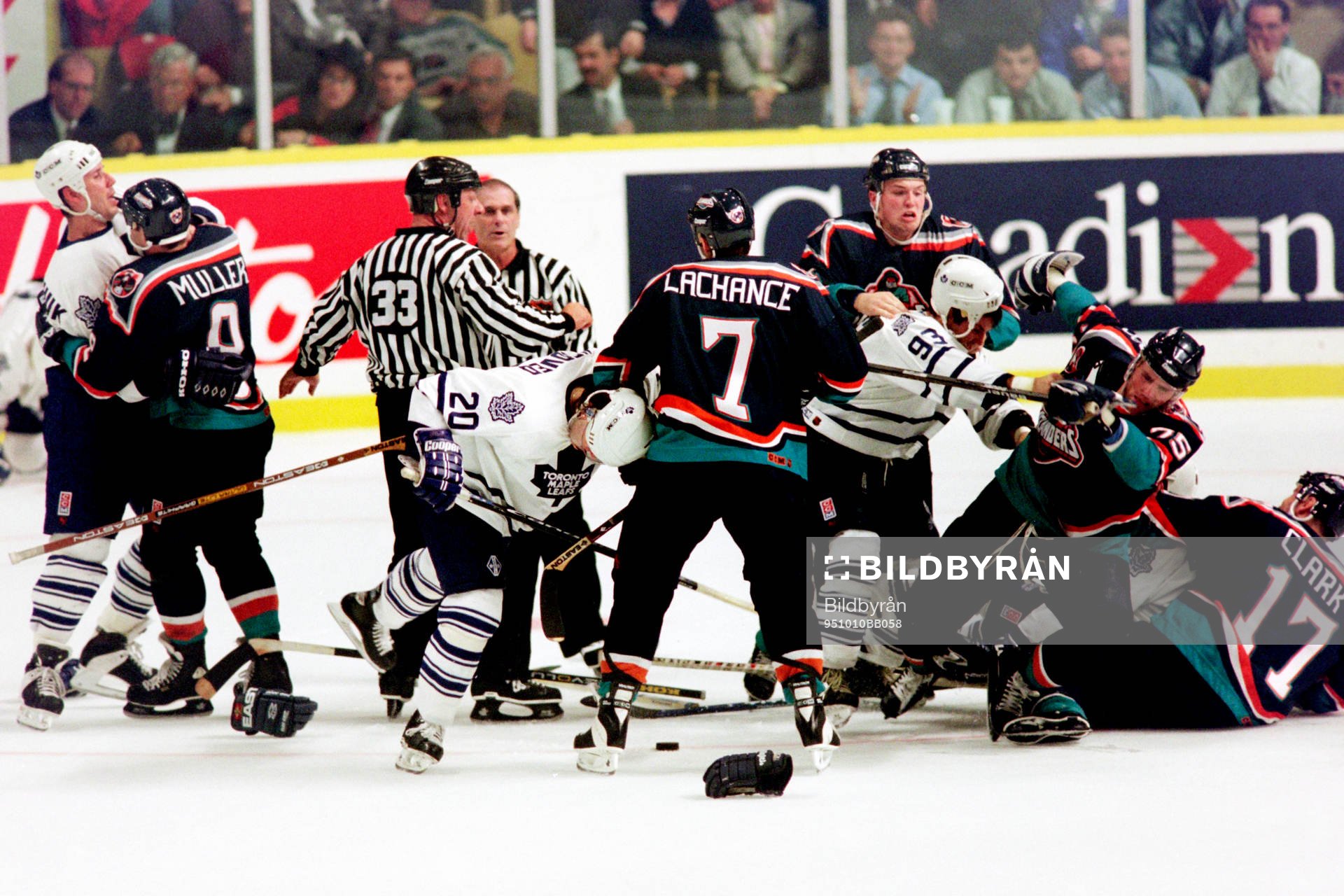 Ishockey, NHL, Toronto Maple Leafs - New York Islanders,