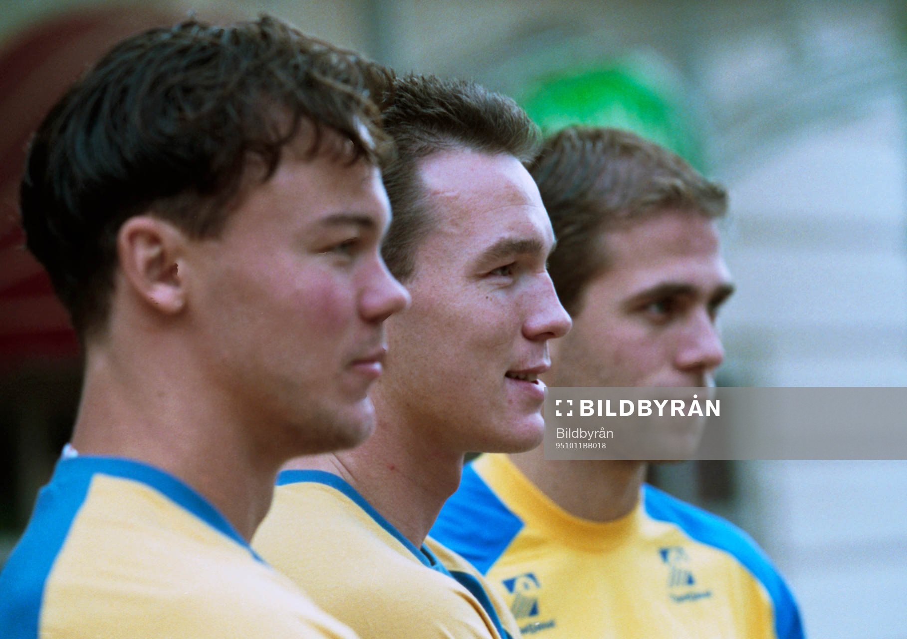 Joachim Björklund, Patrik Andersson och Teddy Lucic