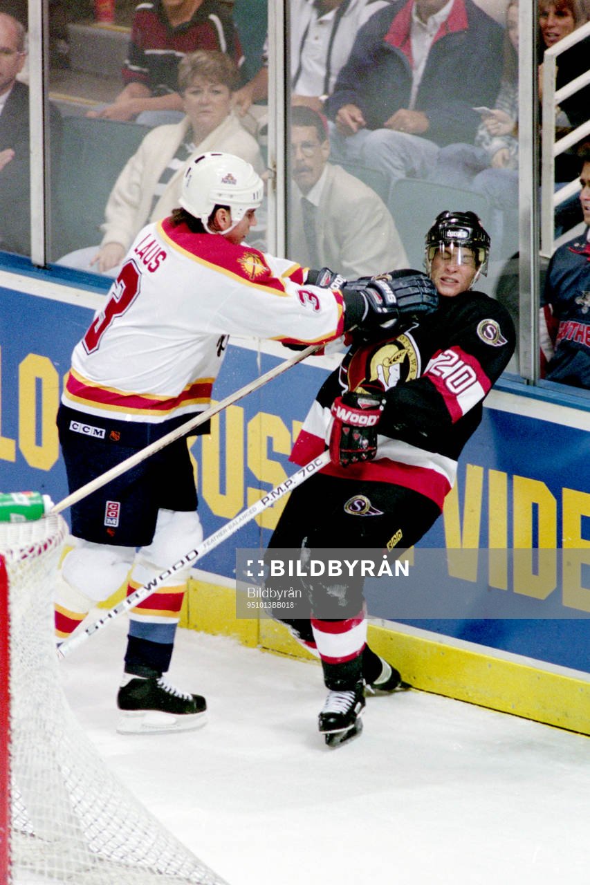 Paul Laus, Panthers och Trent McCleary, Ottawa