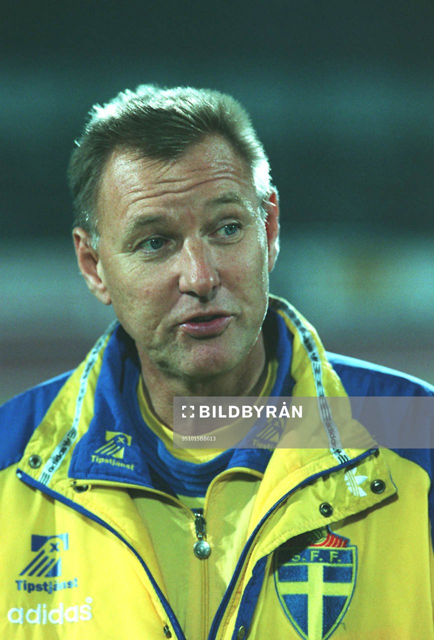 1995 Ulf Lyfors, förbundskapten Sverige J och Sverige P
