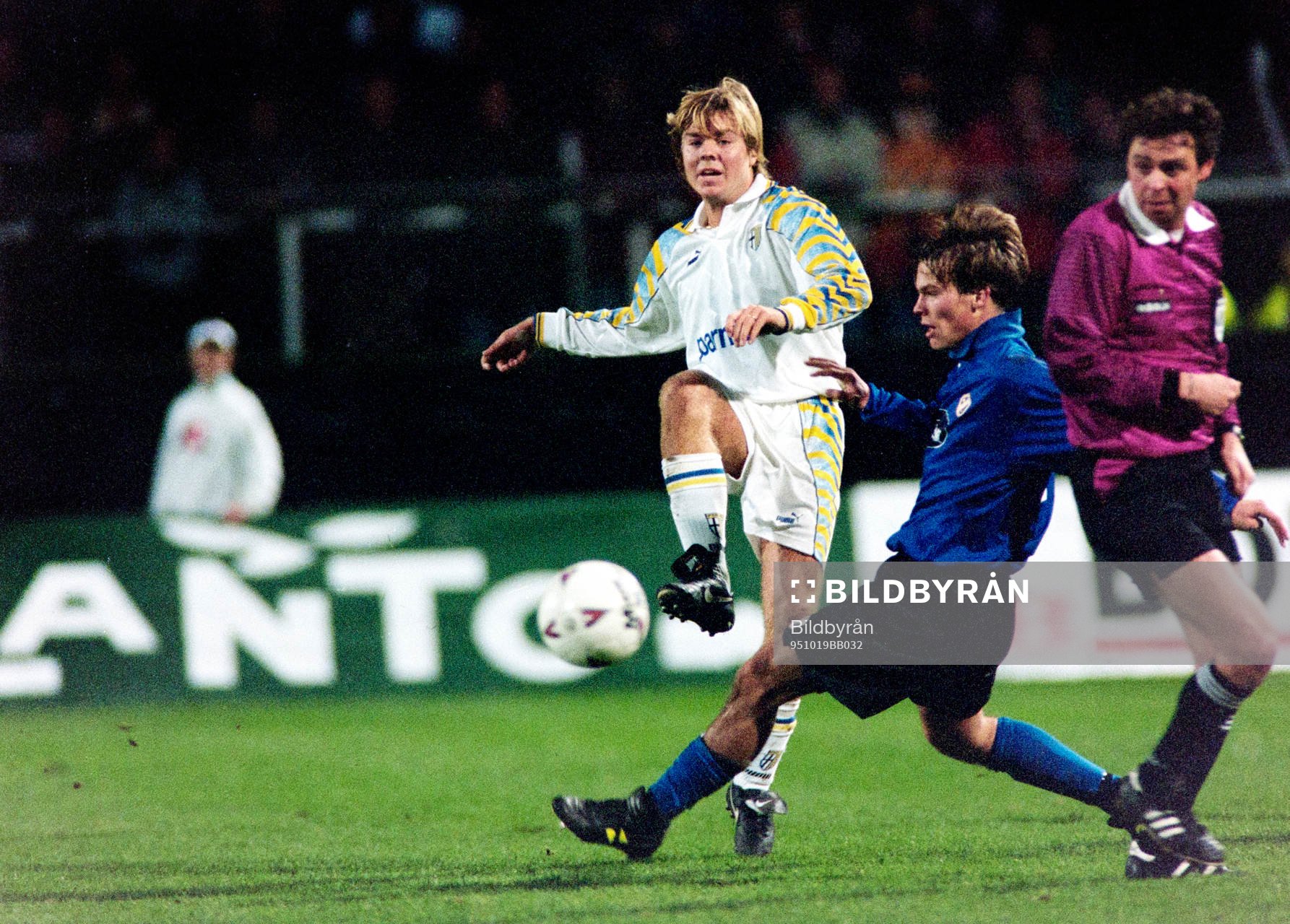 Tomas Brolin, Parma uppvaktas av halmstads Fredrik Ljungberg