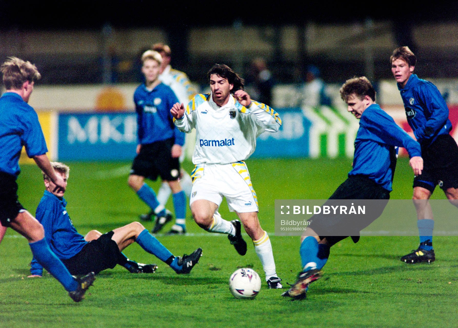 Fotboll, Cupvinnarcupen, Halmstad - Parma, 3-0