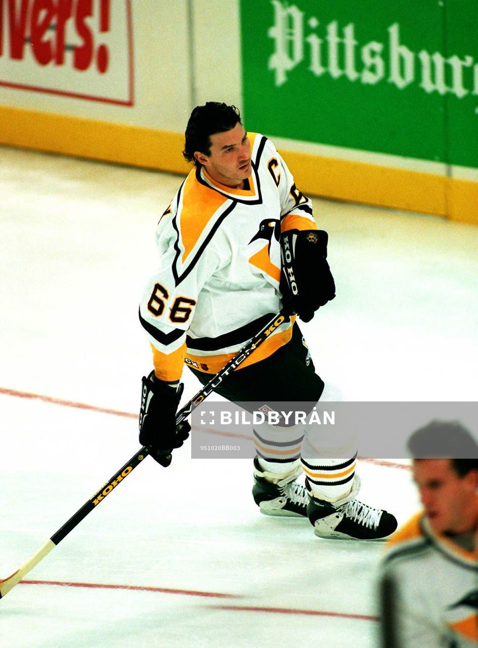 1995-10-20 Mario Lemieux, Pittsburgh Penguins