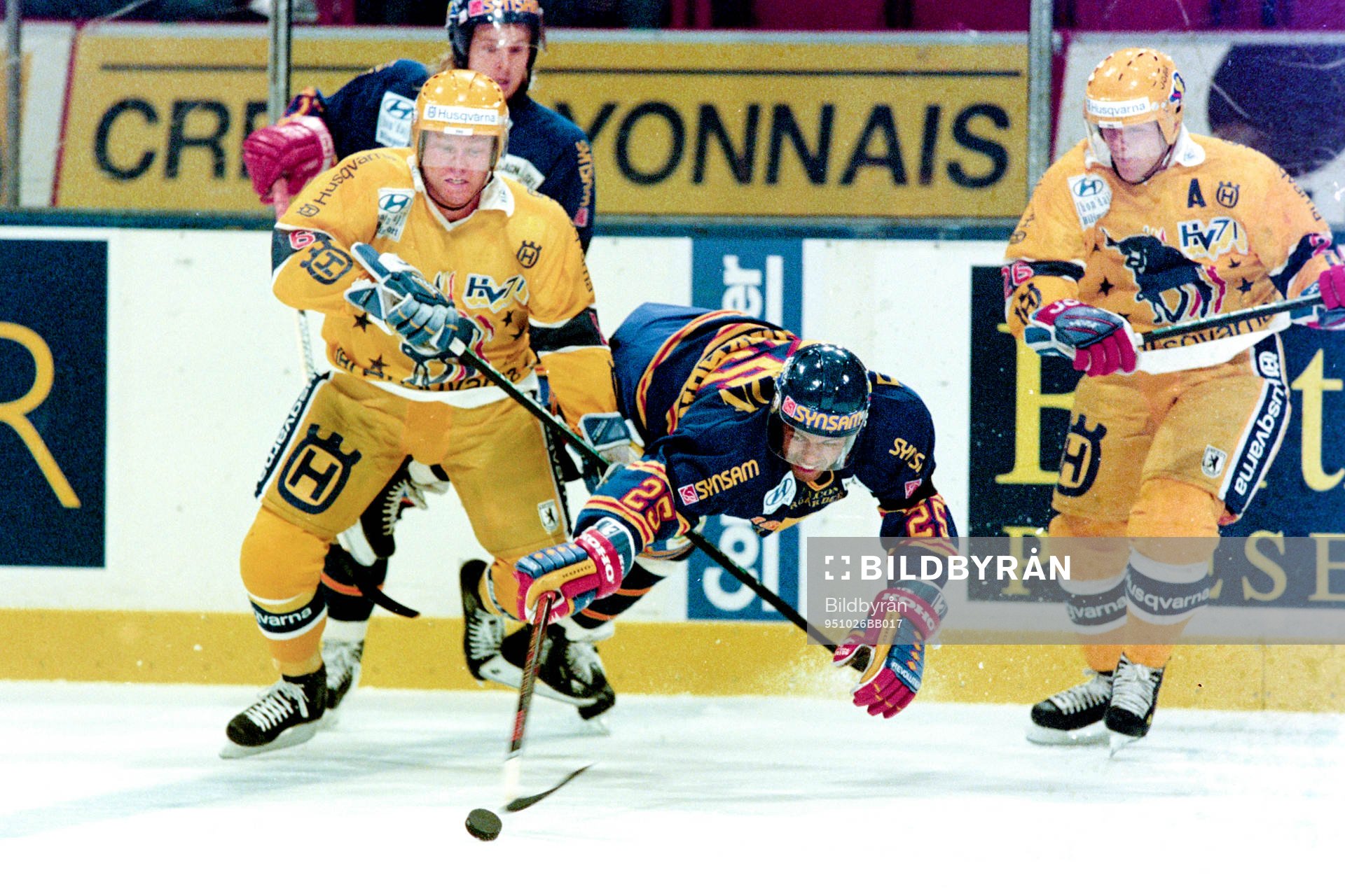 Magnus Eliasson, HV71 och Patrik Erickson, Djurgården