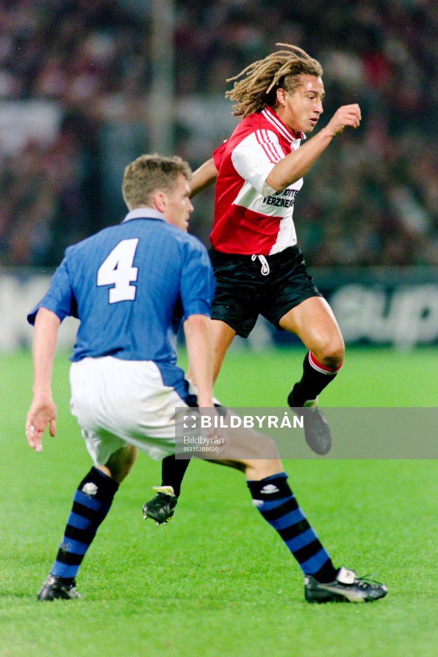 Henrik Larsson, Feyenoord tar sig förbi evertons Craig