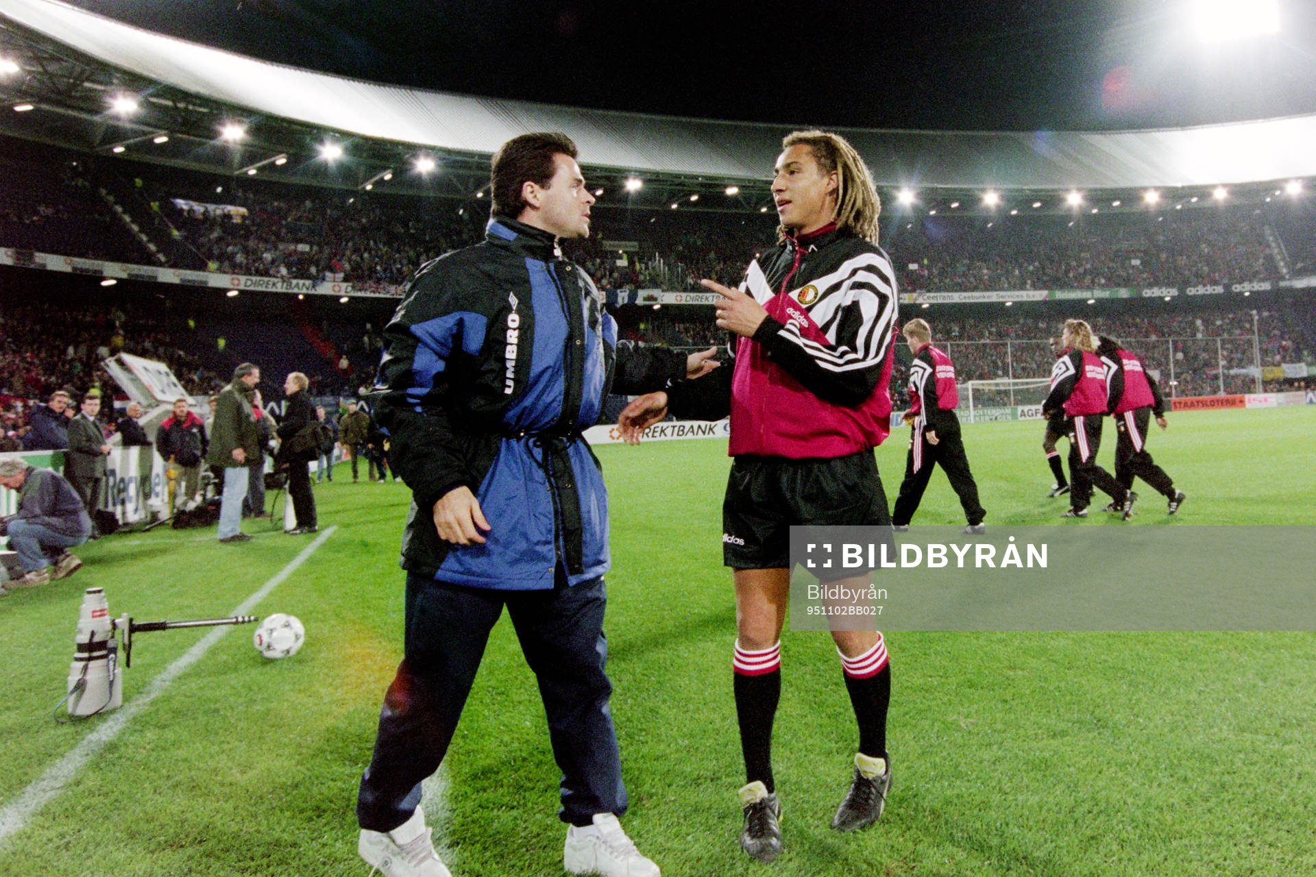 Anders Limpar, Everton och Henrik Larsson, Feyenoord