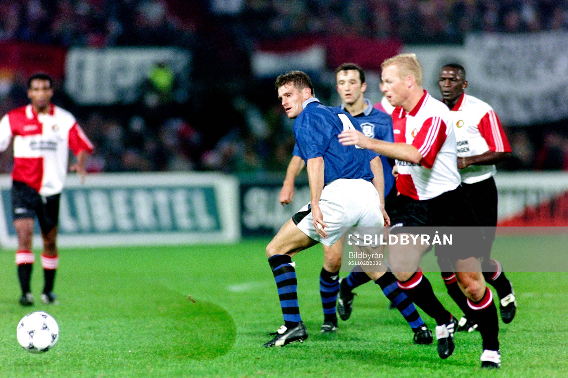 Craig Short, Everton och Ronald Koeman, Feyenoord